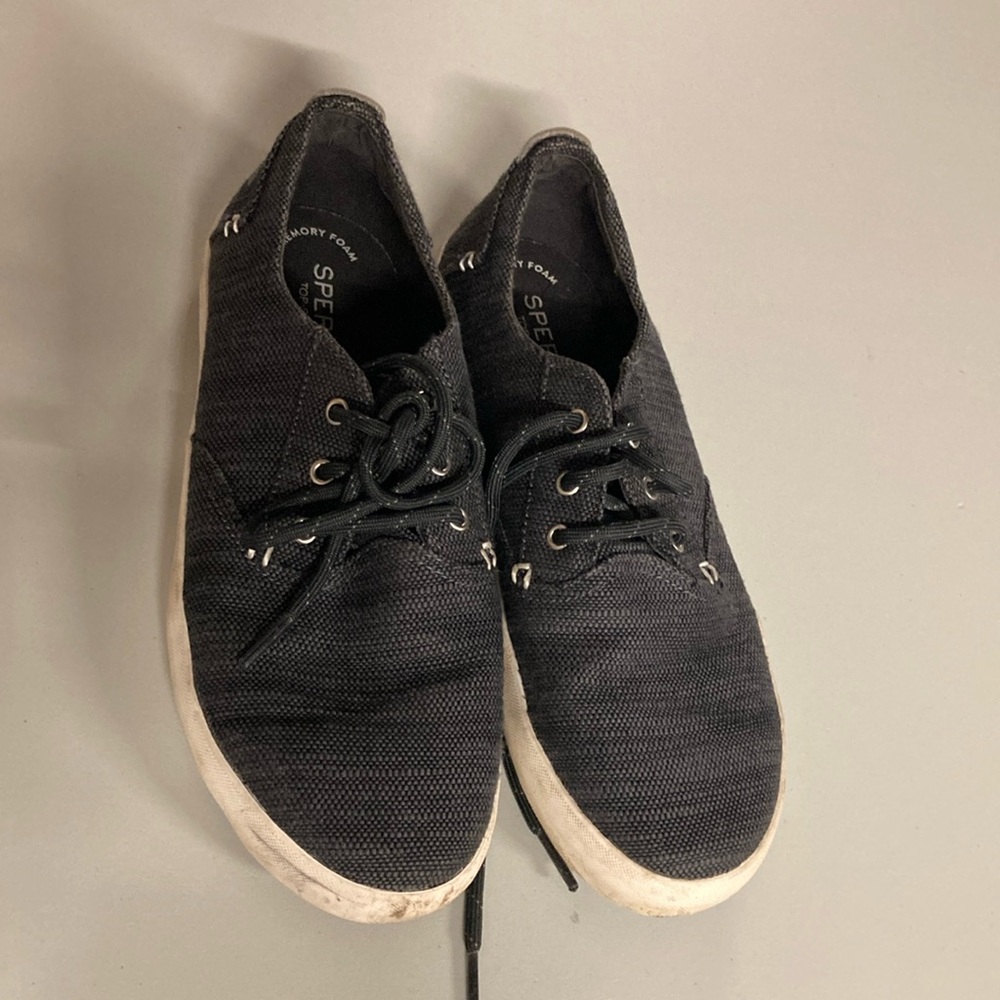 Sperry Navy Blue Canvas Shoes